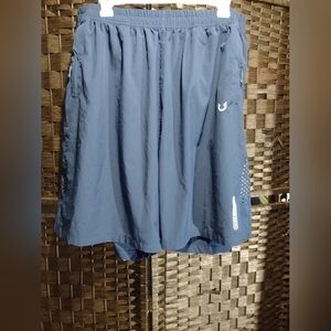 Northyard Light Blue Athletic Shorts Mens 3XL